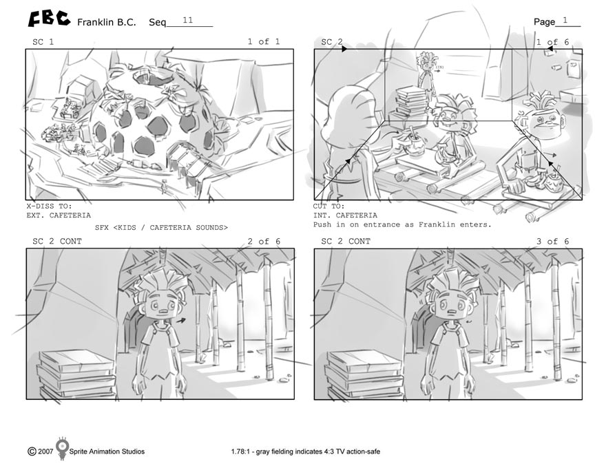 Portfolio - Storyboards - Studio B - Class of the Titans - Seq 11