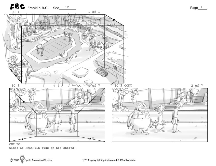 Portfolio - Storyboards - Sprite - Franklin B.C. - Seq 12