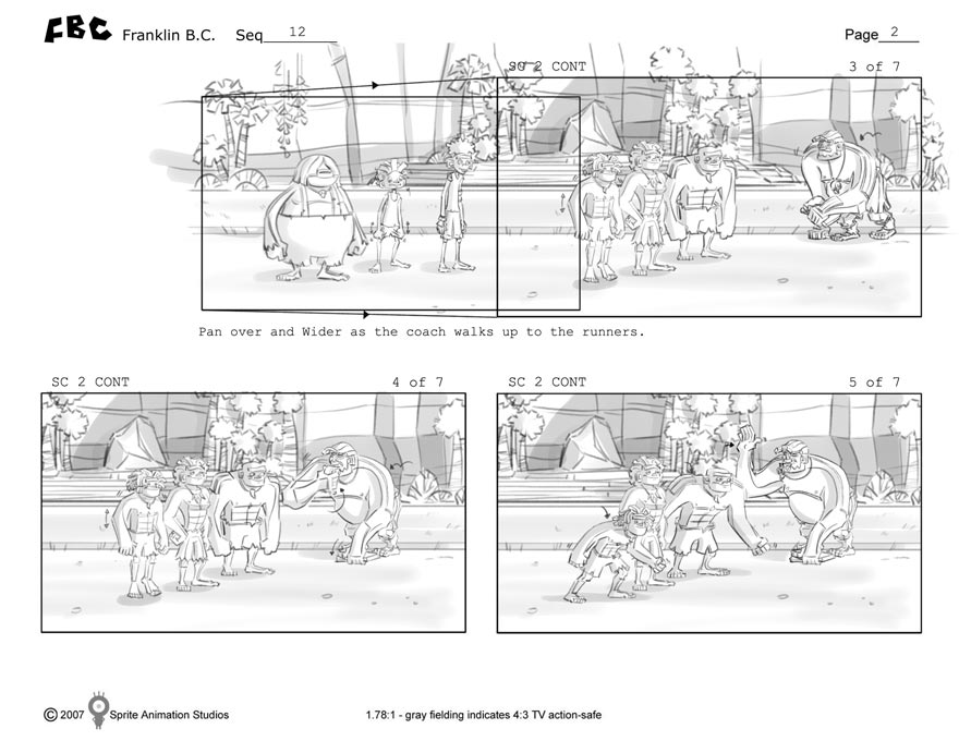 Portfolio - Storyboards - Studio B - Class of the Titans - Seq 12