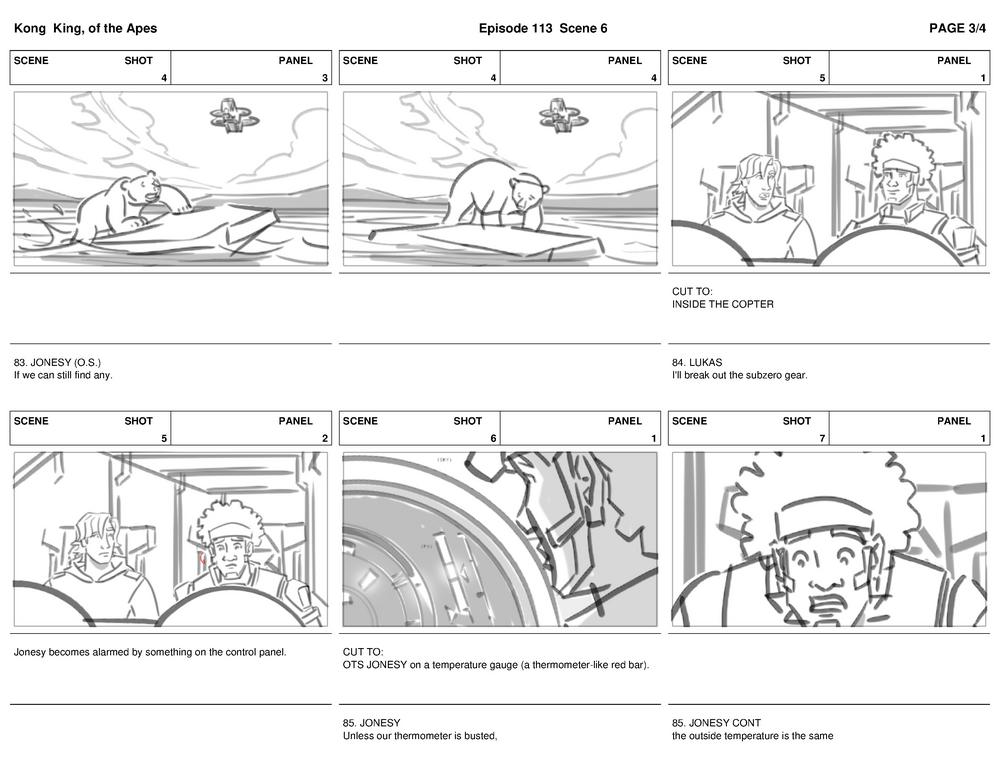 Portfolio - Storyboards - Studio B - Episode 113