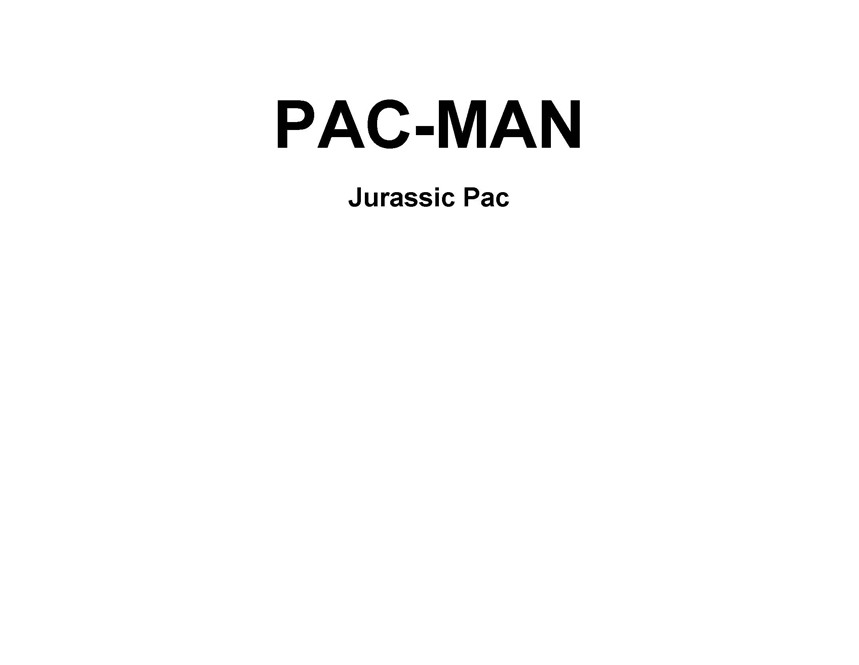 Portfolio -  - Studio B - Jurassic Pac