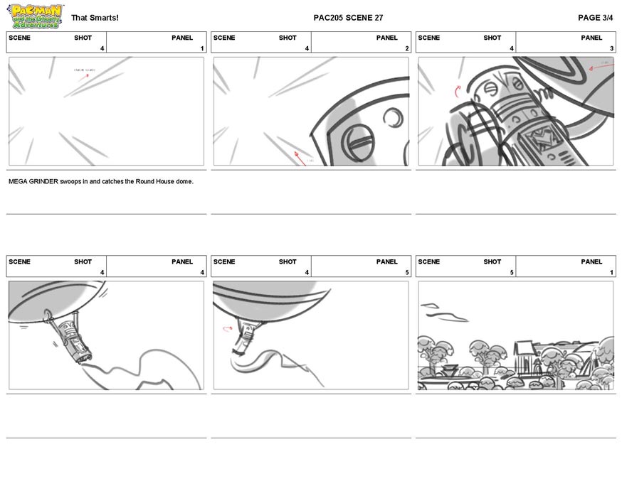 Portfolio - Storyboards - Studio B - Class of the Titans - The Smarts!